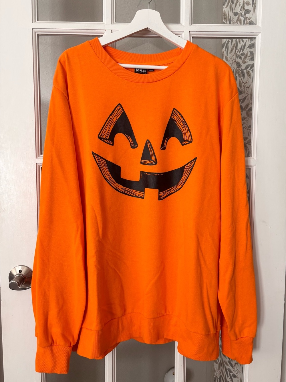 MAD ENGINE Jack-O-Lantern Sweatshirt Sz 3XL